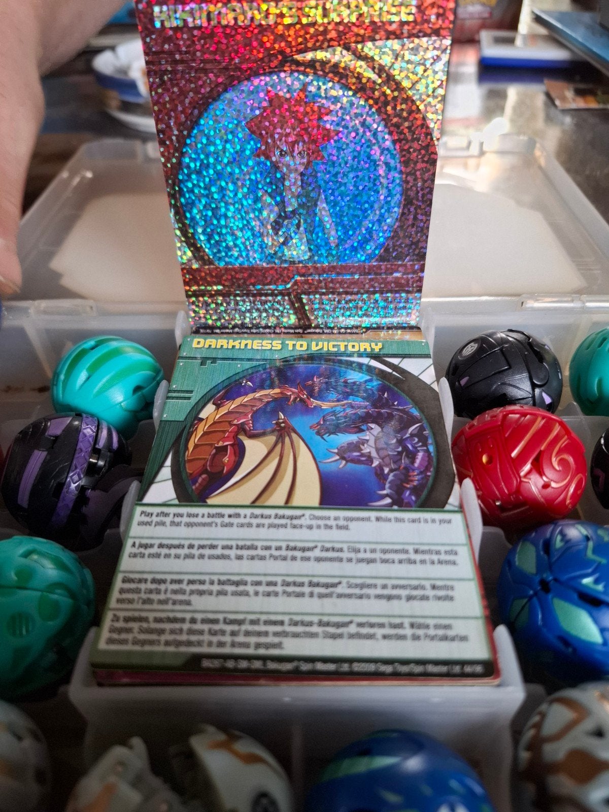Bakugan set met 16 figuren en speelkaarten, Verzamelen, Ophalen of Verzenden, Gebruikt