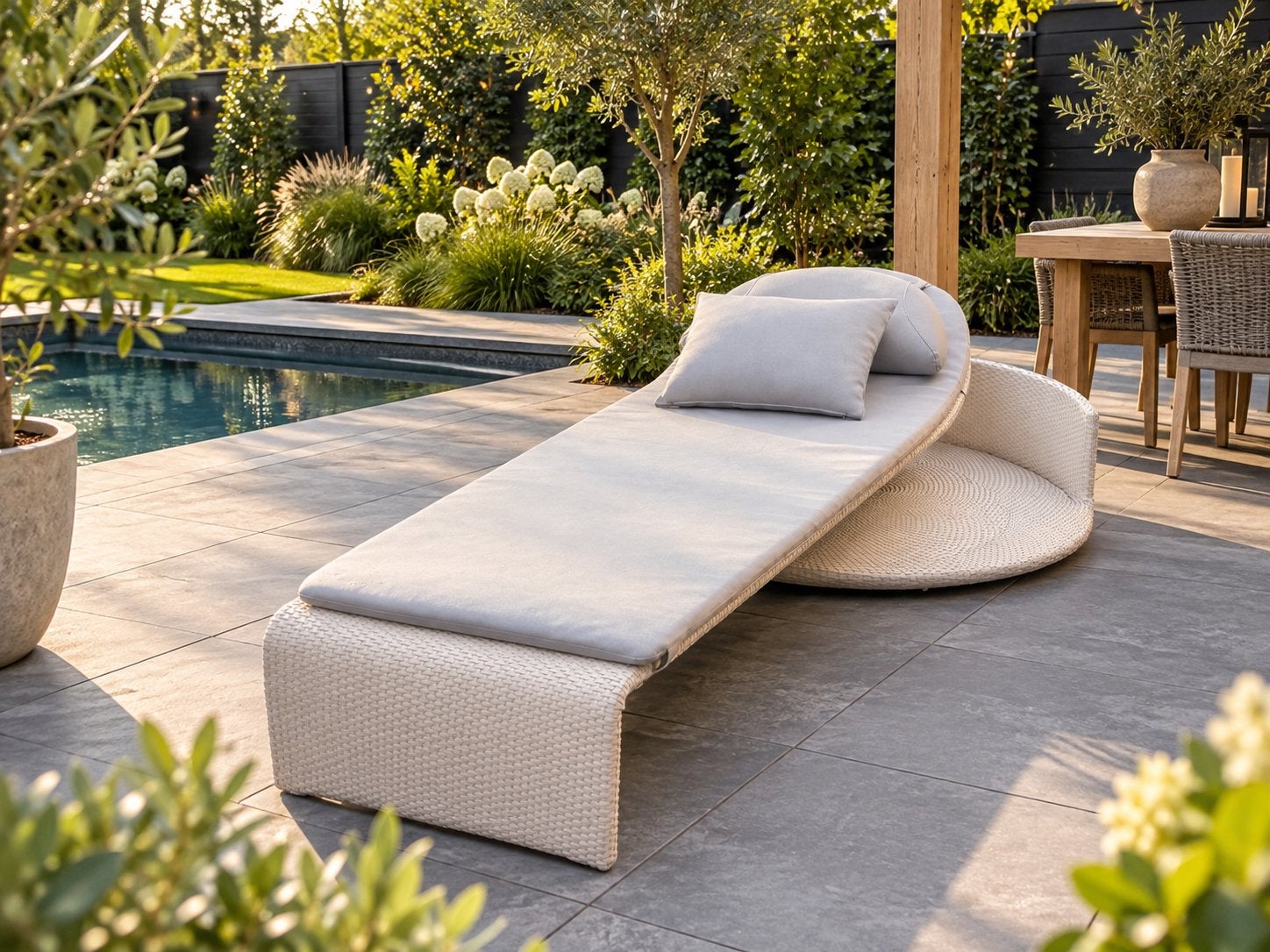 Dedon Cloud Ligbed, Tuin en Terras, Ophalen, Zo goed als nieuw