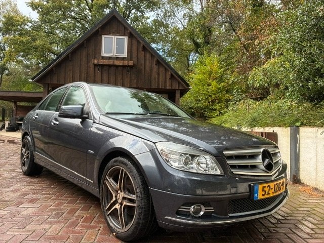 Mercedes-Benz C-Klasse C180  Sedan ''09 Grijs Avantgarde Nap, Auto's, Handgeschakeld, Sedan, 5 stoelen, 1597 cc