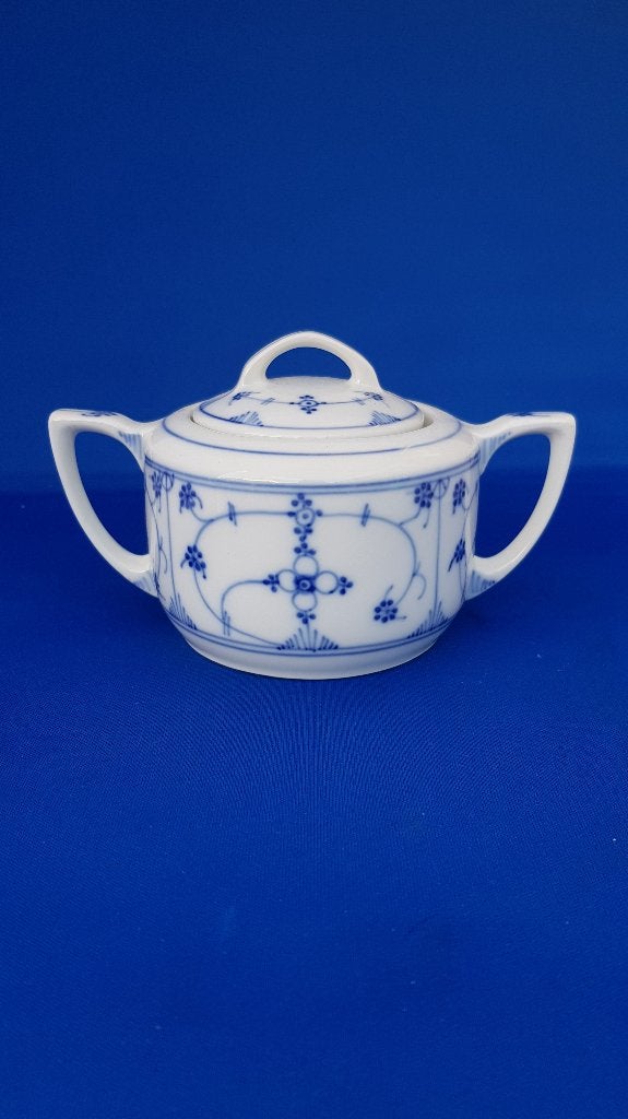 Blau Saks Jager suikerpot potje met deksel. Puntgaaf. 7B5, Ophalen of Verzenden