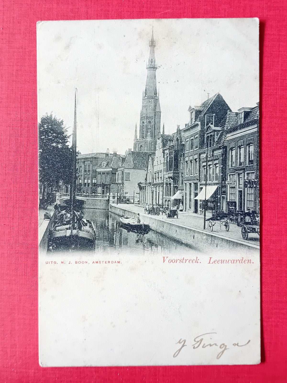 Ansichtkaart Leeuwarden, Verzamelen, Ophalen of Verzenden, Voor 1920, Friesland