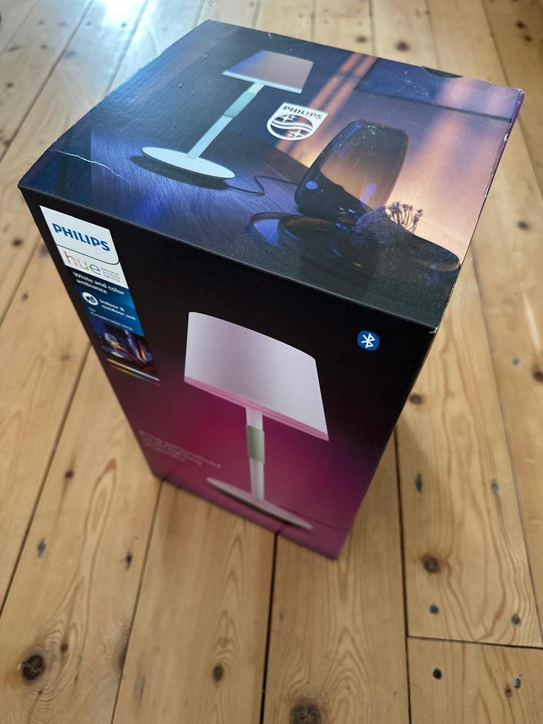 Philips Hue Go tafellamp, Led-lamp, Minder dan 30 watt, Nieuw, E27 (groot)