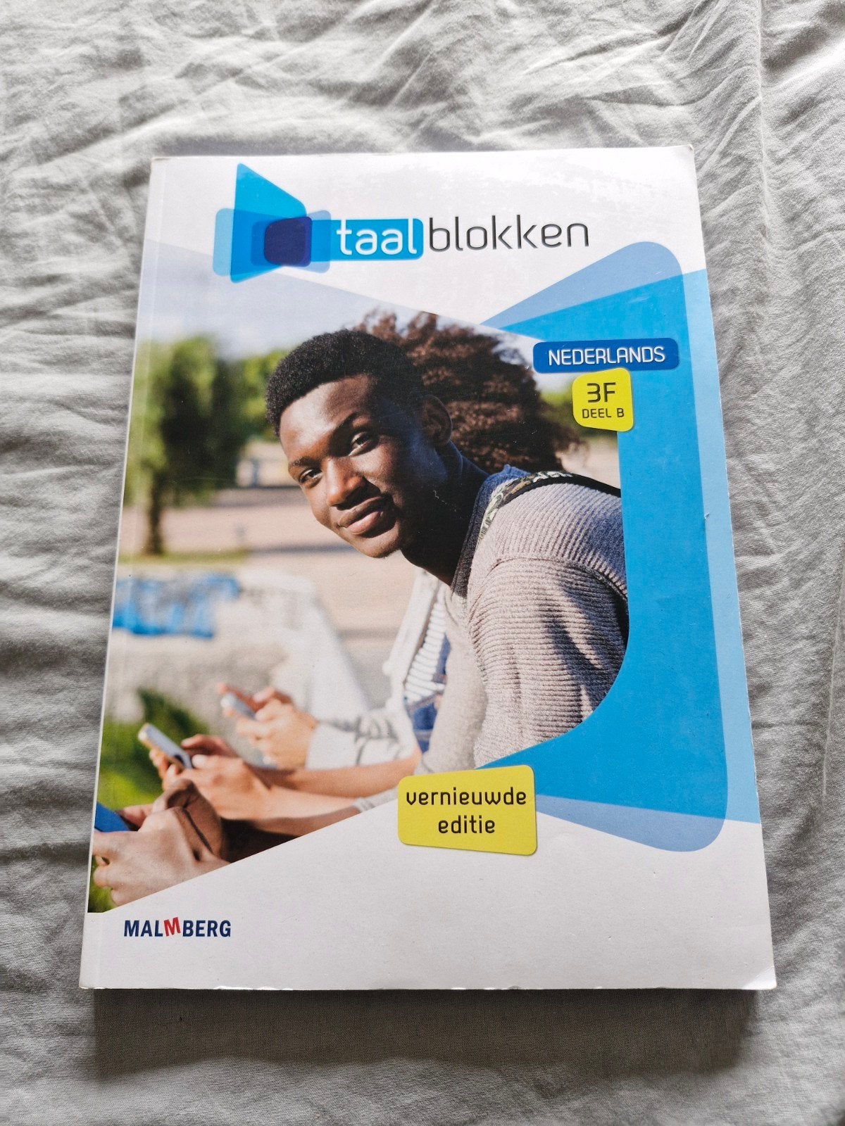 Taalblokken Nederlands 3F deel B Werkboek Malmberg, Ophalen of Verzenden, Zo goed als nieuw, Overige niveaus, Nederlands