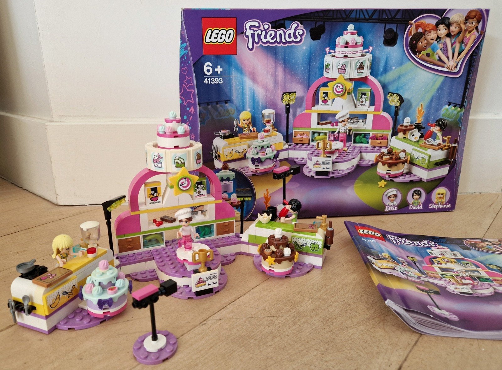 Lego Friends 41393 Vriendschapsbakwedstrijd, Ophalen, Inclusief instructies, Lego, Friends