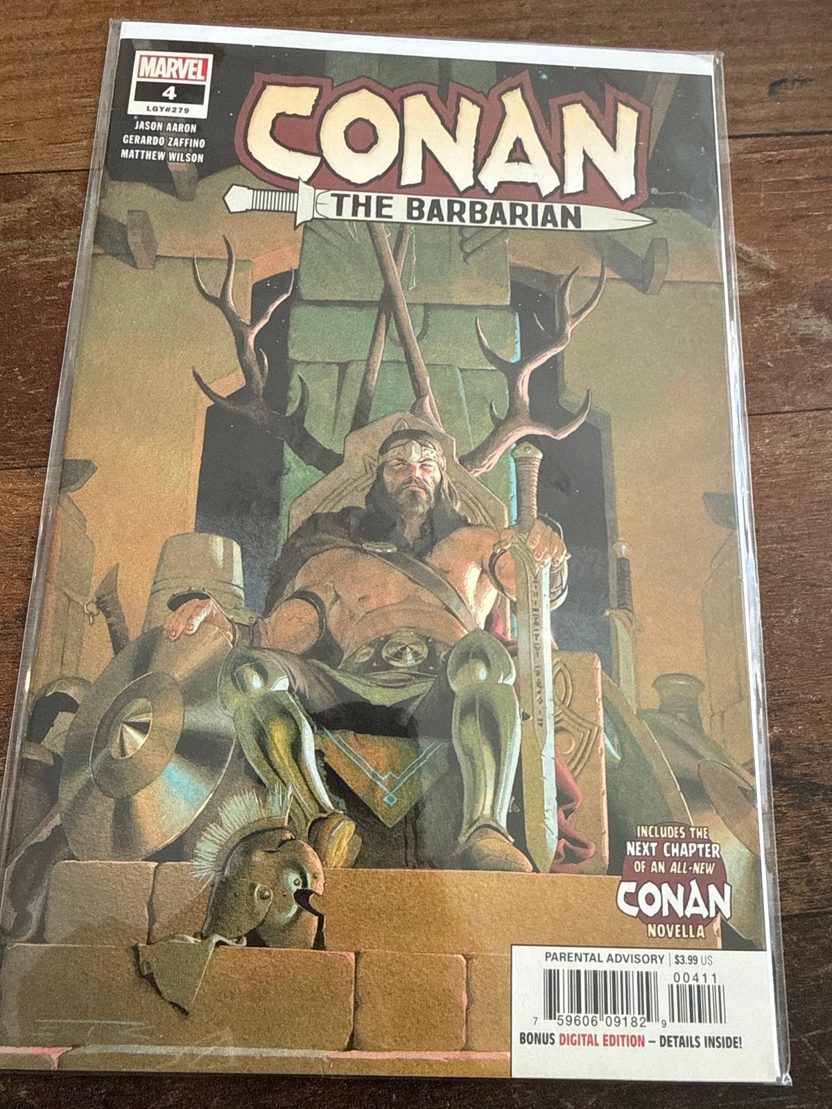 Conan the Barbarian #4 Marvel Comic (2019), Eén comic, Ophalen of Verzenden, Nieuw, Amerika