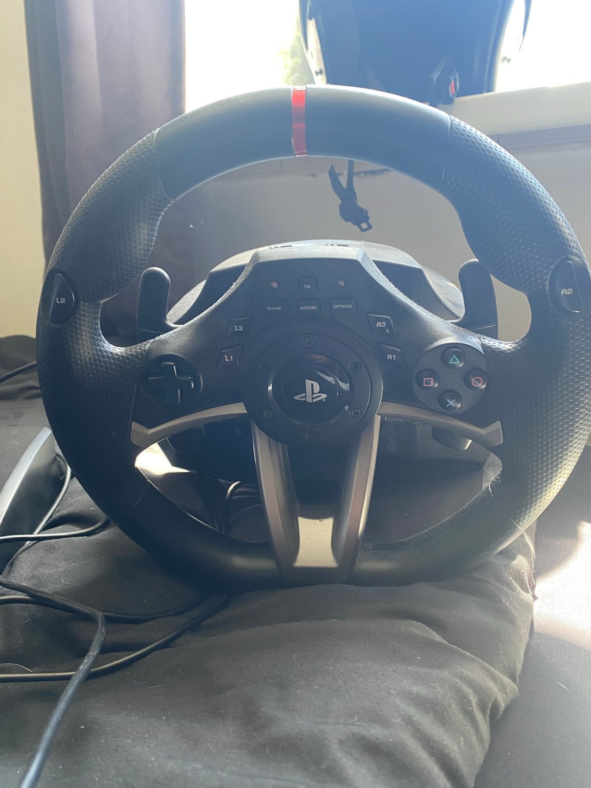 Racestuur met pedalen voor PlayStation en PC, Spelcomputers en Games, Ophalen, Racestuur, Zo goed als nieuw, Overige merken