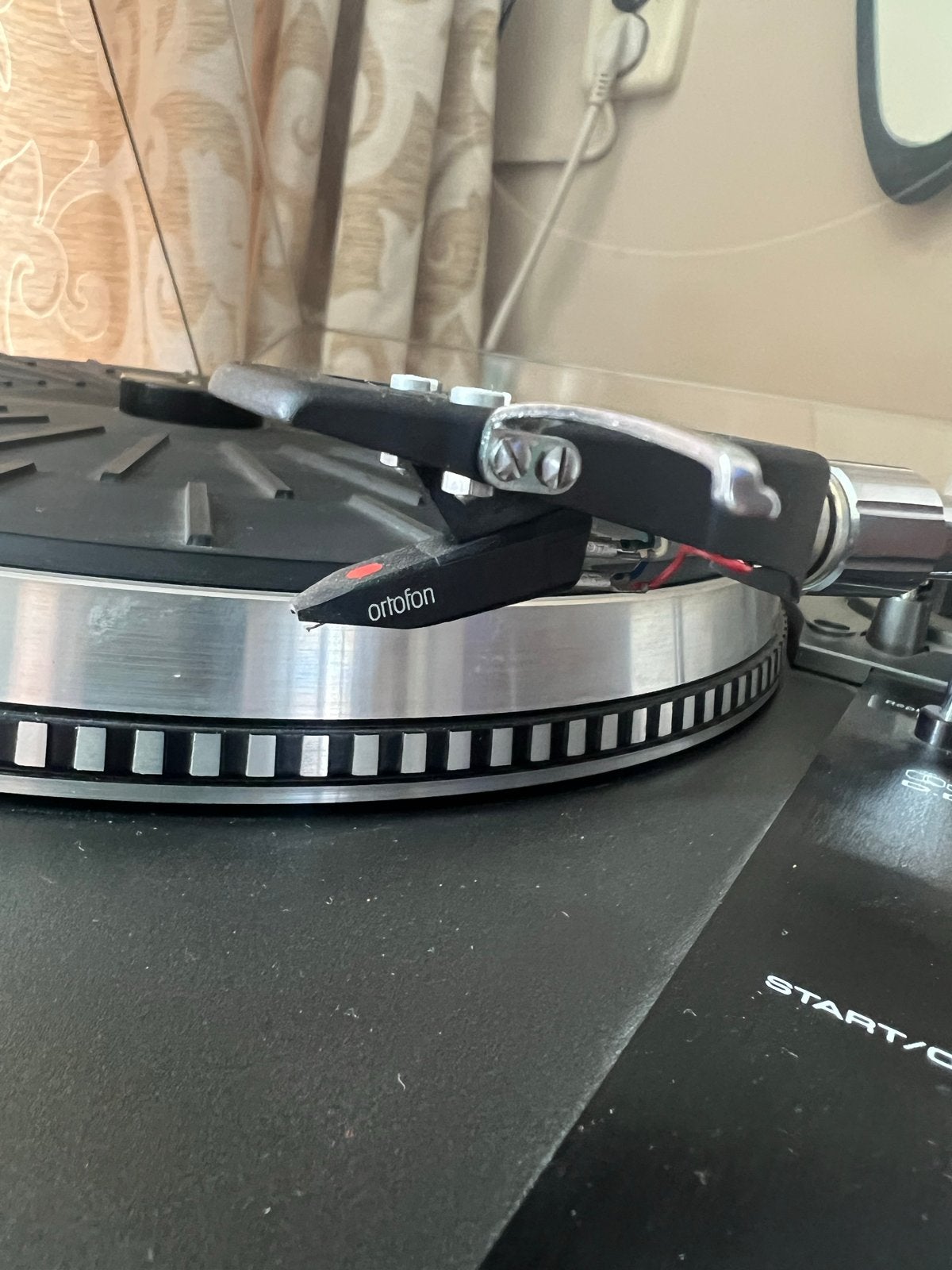 Akai AP-306C Direct Drive Platenspeler met Ortofon element, Gebruikt, Automatisch, Ophalen of Verzenden, Platenspeler