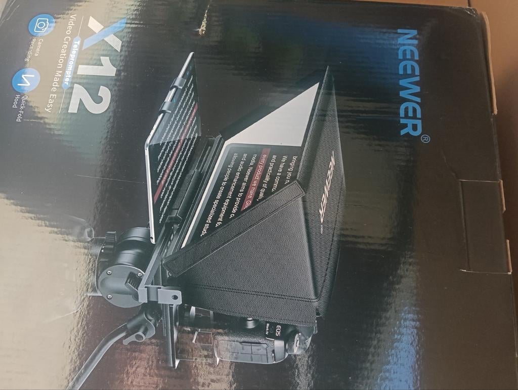Teleprompter Neewer X12 nieuw, Ophalen of Verzenden, Overige typen