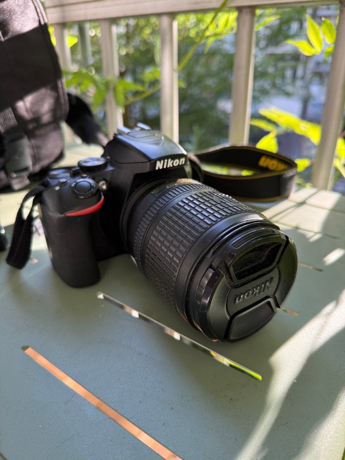 Nikon D3500 spiegelreflexcamera met 18-105mm lens, Audio, Tv en Foto, Gebruikt, Spiegelreflex, Ophalen of Verzenden, Accu