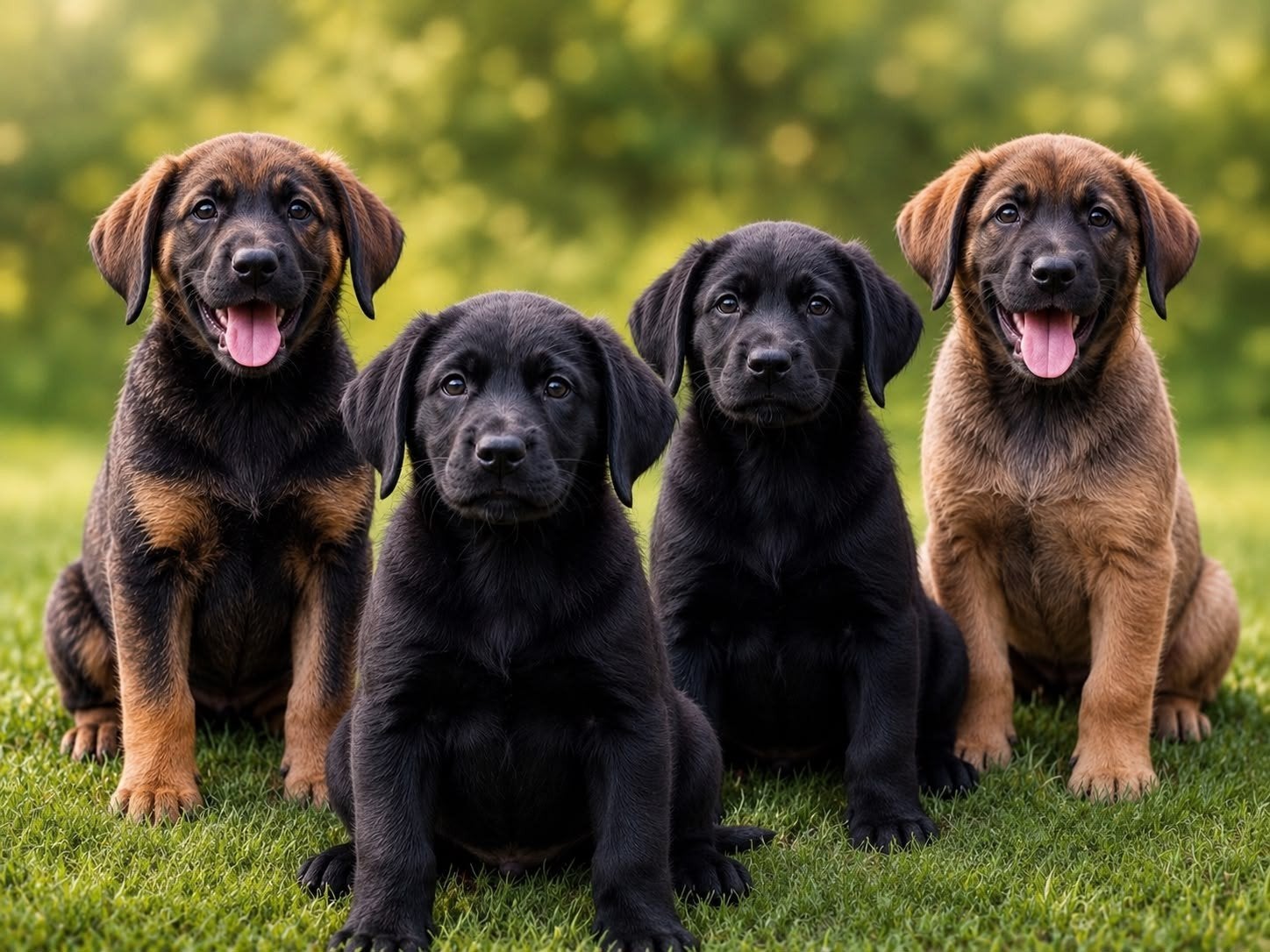 Labrador kruising pups, Parvo, 8 tot 15 weken, Labrador retriever, Meerdere