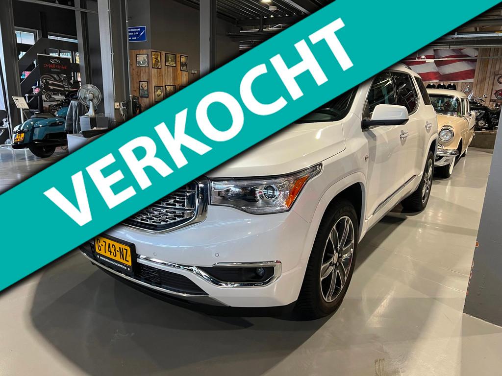 GMC ACADIA Limited, Auto's, Automaat, Gebruikt, 2280 kg, Wit