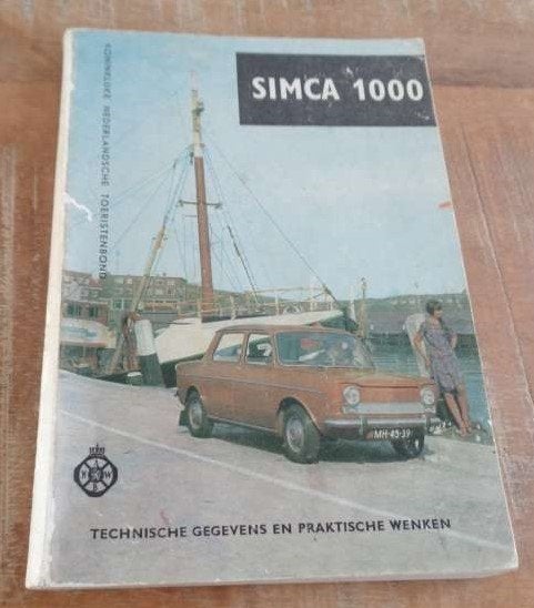 Simca 1000 - ANWB Vraagbaak WP Handboek NL Druk 1964, Boeken, Verzenden, Gelezen