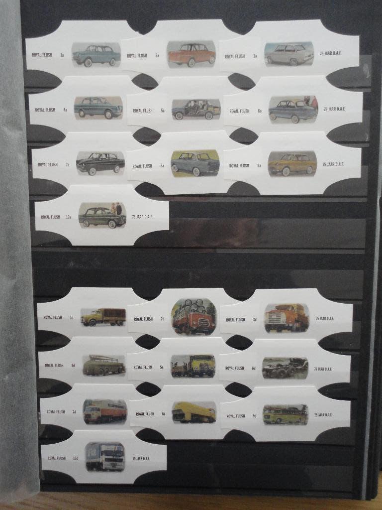 sigarenbandjes 72= 2x10st 75 jaar daf wit, Ophalen of Verzenden, Nieuw, Sigarenbandjes