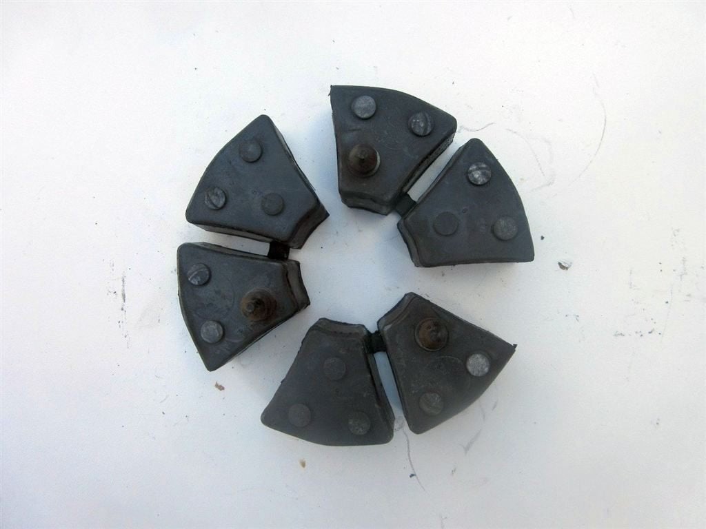 Yamaha XJ600 transmissie tandwiel rubbers tandwielrubbers, Motoren, Ophalen of Verzenden, Gebruikt