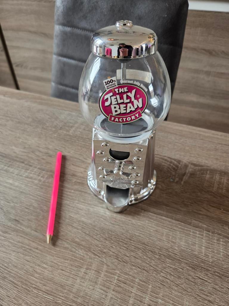 Jellybean automaat spaarpot, Ophalen of Verzenden, Zwart, Jongen of Meisje