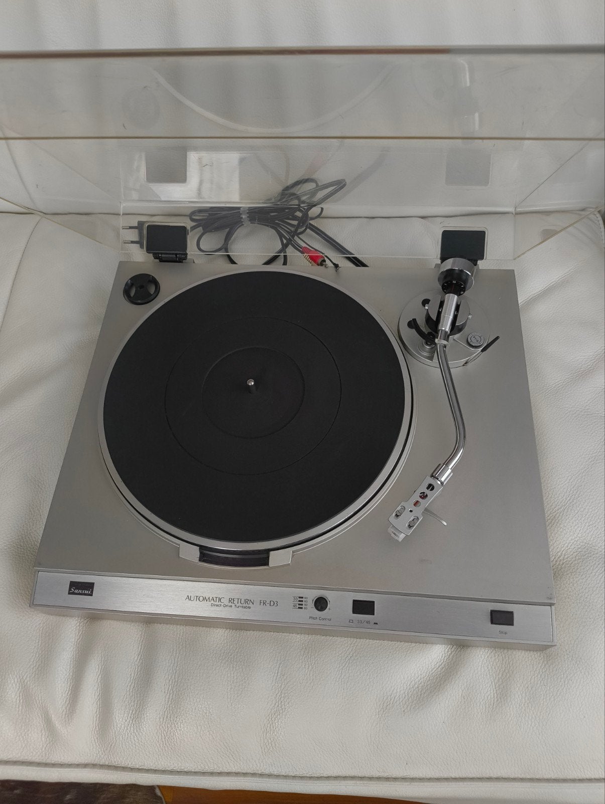 Sansui FR-D3, Ophalen, Zo goed als nieuw, Platenspeler, Overige merken