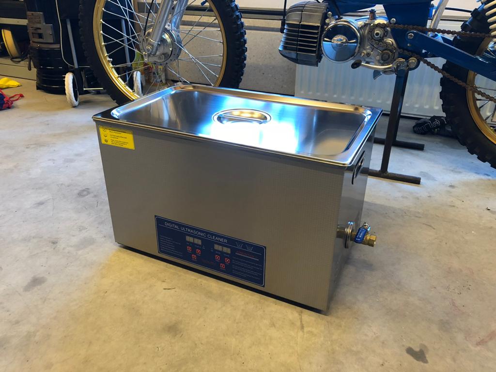 Industriële Ultrasoon Reiniger 30L Ultrasonic Cilinderkop, Doe-het-zelf en Verbouw, ., Overige typen, Nieuw, Ophalen of Verzenden