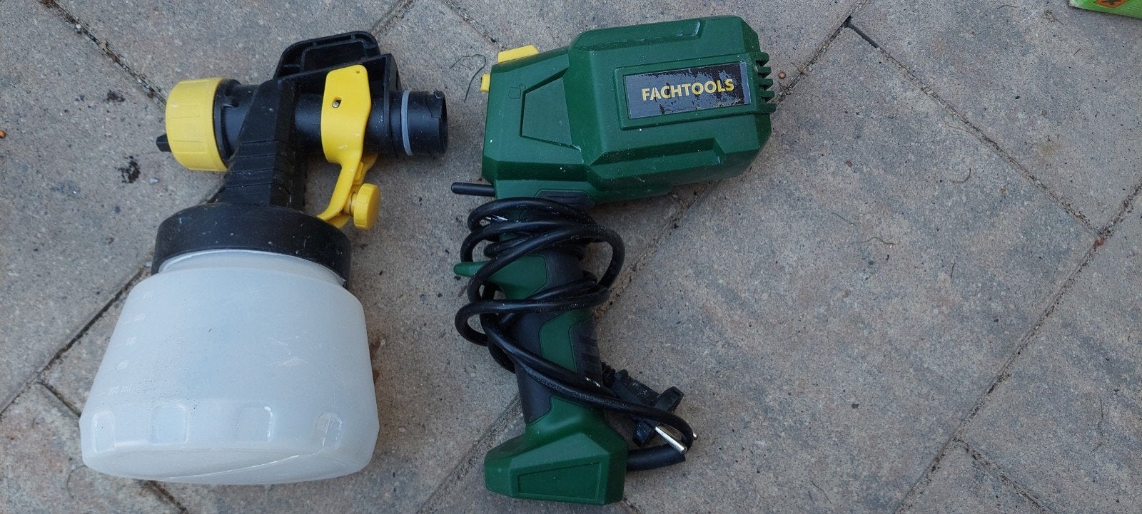 Verfspuit Fachtools, 1x gebruikt, Doe-het-zelf en Verbouw, Verzenden, Zo goed als nieuw, Verfspuit of Verfpomp