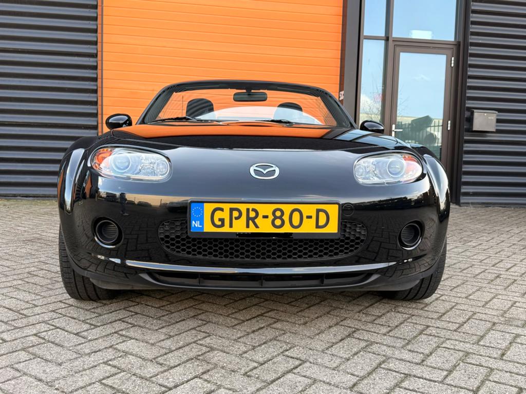 Mazda MX-5 1.8 Touring 2006 Zwart, Zwart, 4 cilinders, Cabriolet, 1055 kg