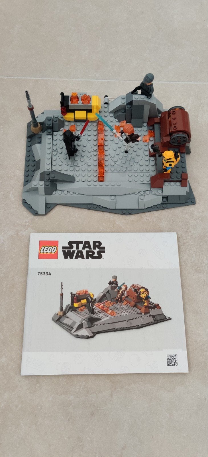75334 - Obi-Wan Kenobi vs. Darth Vader, Star Wars, Lego, Compleet, Ophalen of Verzenden