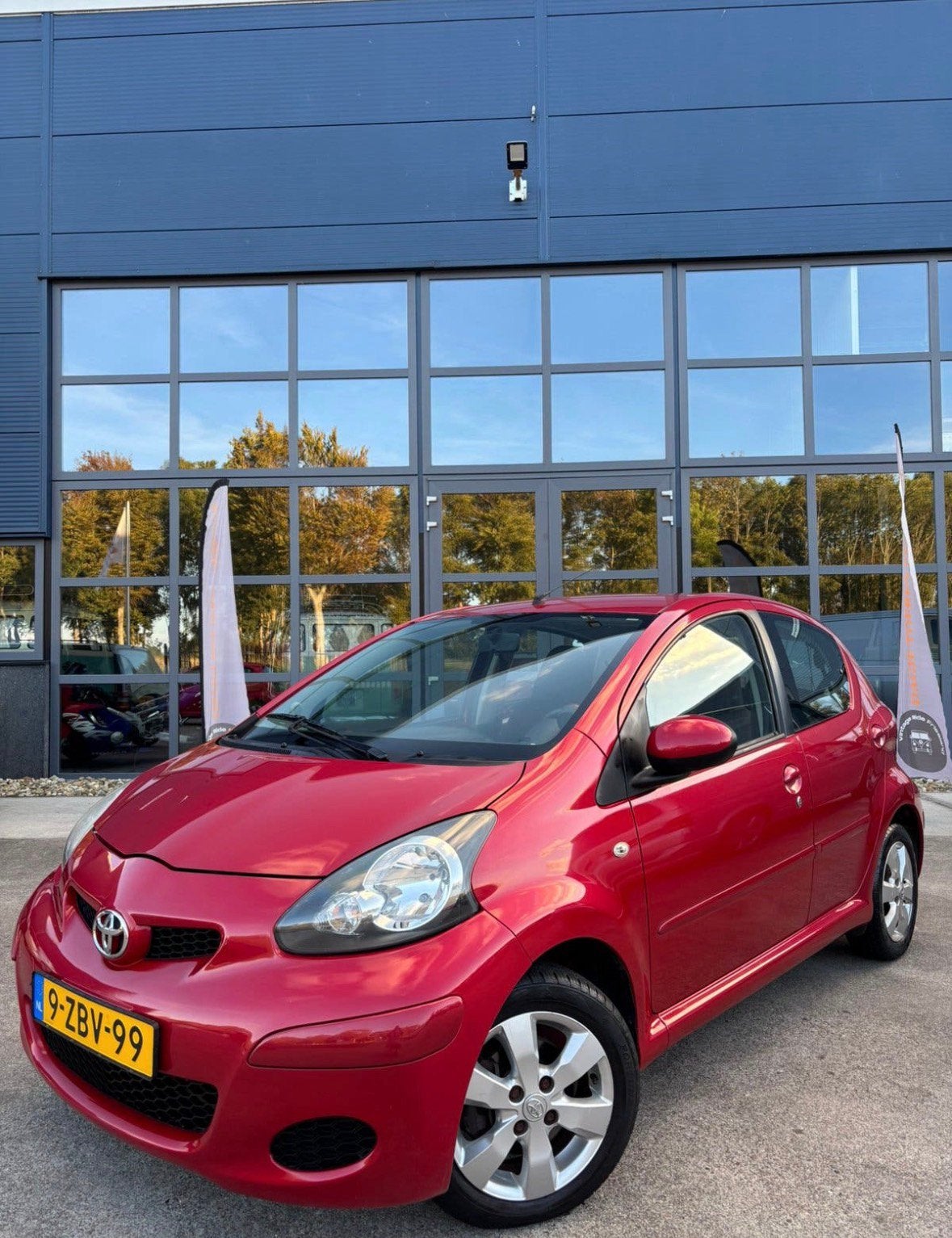 MOOIE Toyota Aygo 1.0 5DRS 2011 APK/AIRCO, Auto's, Voorwielaandrijving, 4 stoelen, 68 pk, Bedrijf