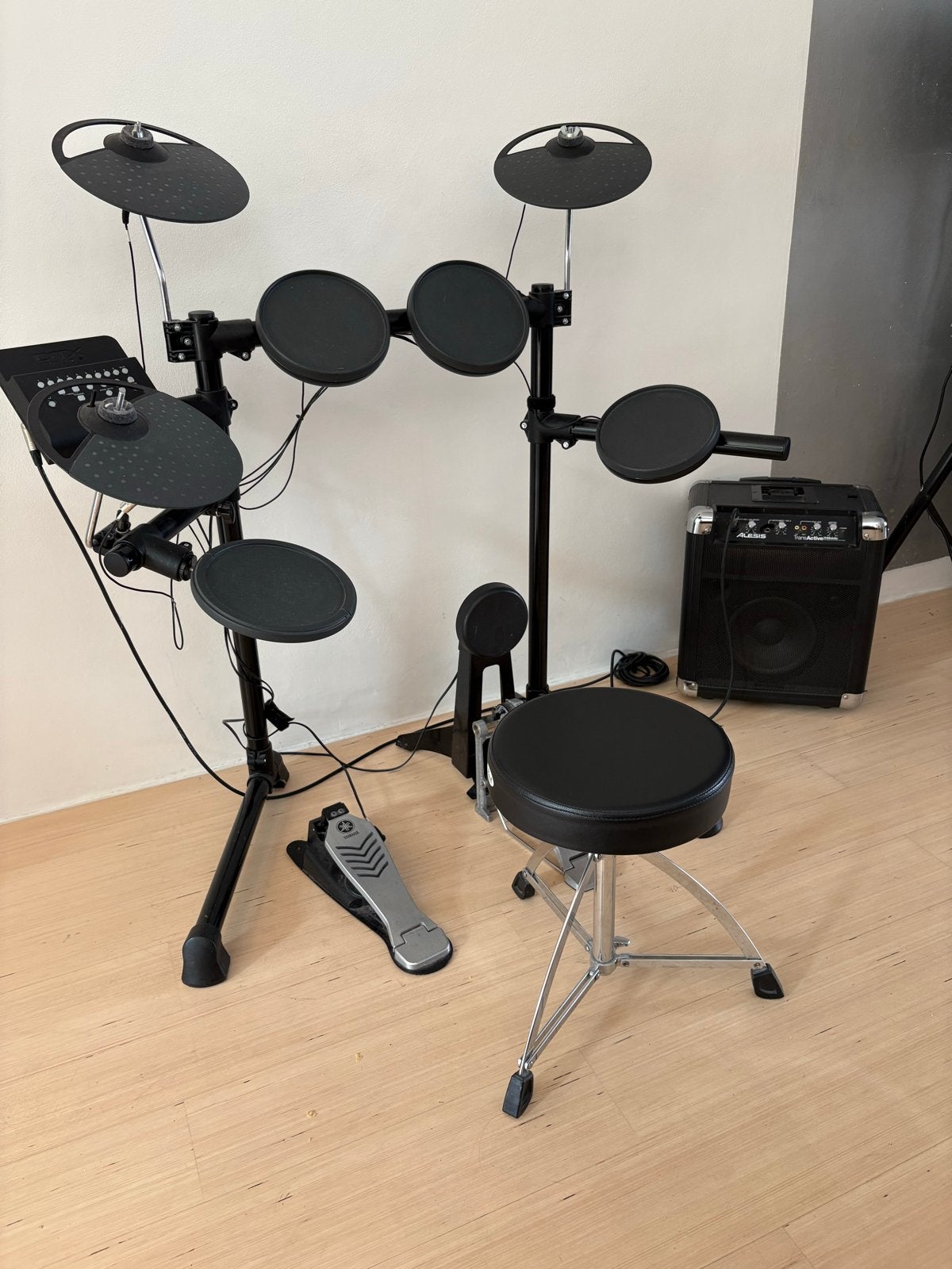 Yamaha DTX450K Elektronisch Drumstel, Ophalen, Zo goed als nieuw, Yamaha, Elektronisch