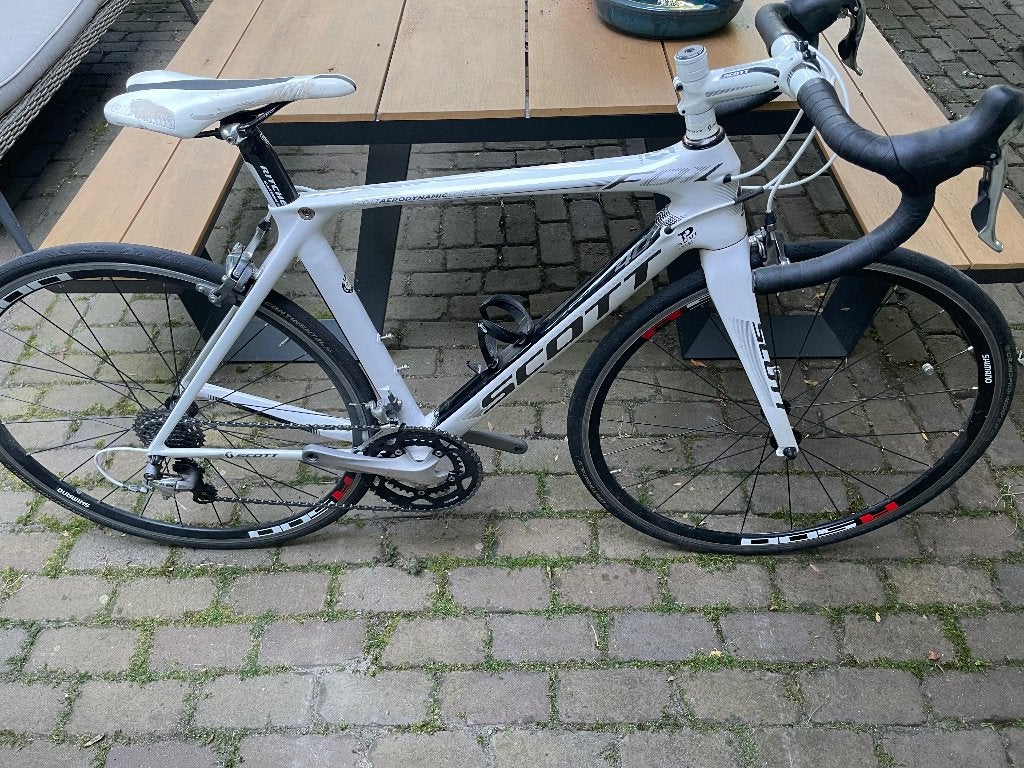 Scott carbon racefiets, 28 inch, Gebruikt, Carbon, Meer dan 20 versnellingen