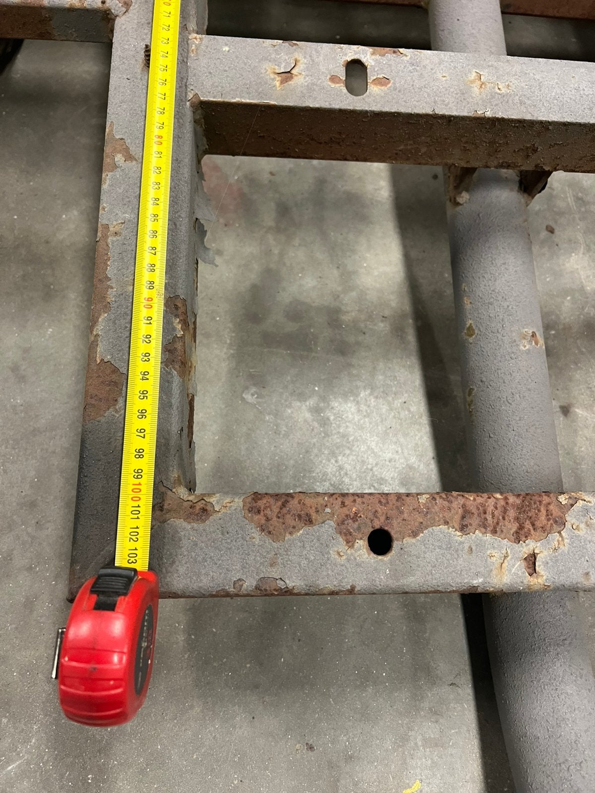 Onderstel aanhanger torsie as, Ophalen, Gebruikt