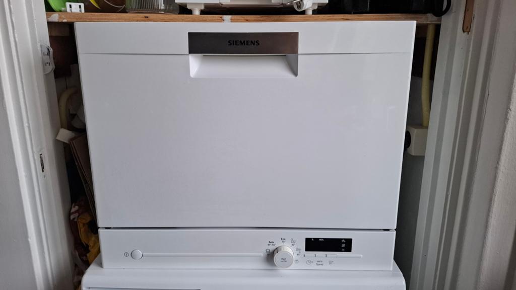 Siemens Tafelmodel Vaatwasser - Compact en Efficiënt, Ophalen, Gebruikt, Minder dan 85 cm, Eco programma