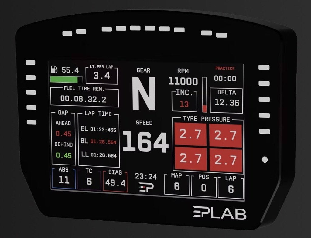 EPLAB DDX SIM DASHBOARD (DDU) 6.8, Gaming, IPS, Ophalen of Verzenden, Zo goed als nieuw