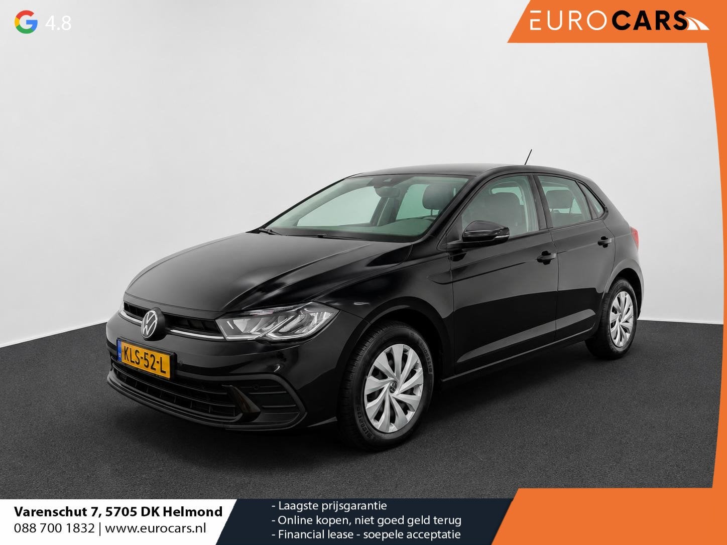 Volkswagen Polo 1.0 TSI Life Airco Navi Cruise Control PDC V, Stof, Gebruikt, 95 pk, 1104 kg