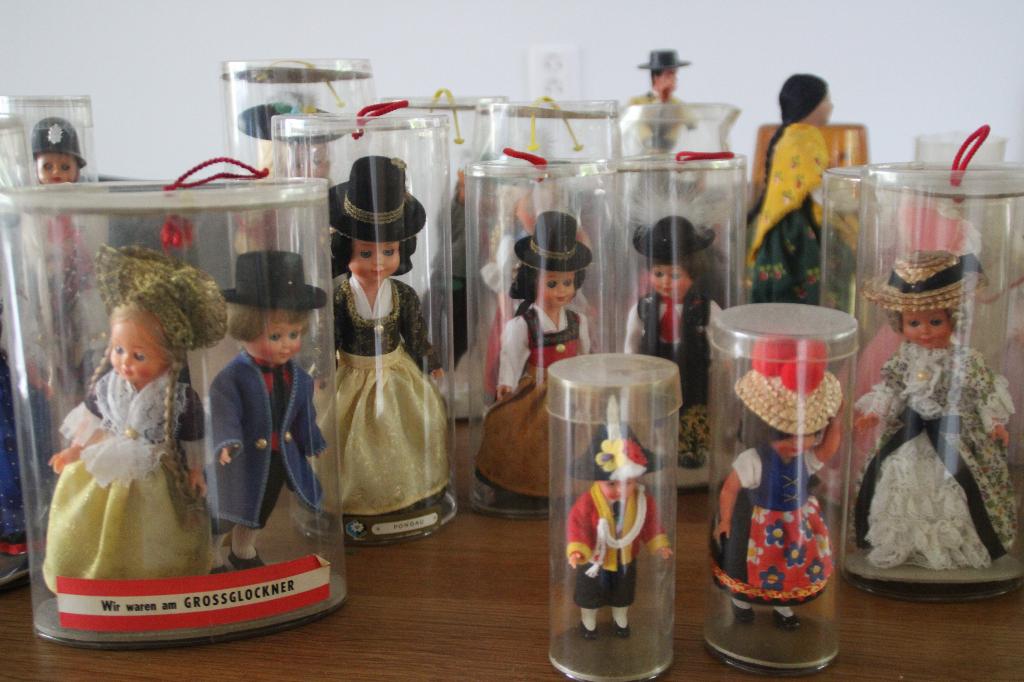 klederdracht poppetjes - vintage, Ophalen, Gebruikt