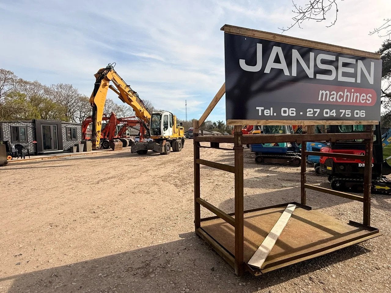 Liebherr A904C (bj 2008), Jansen Machines, Albert@jansen-machines.com, Topperweg 60
3774 LJ  Kootwijkerbroek, Graafmachine
