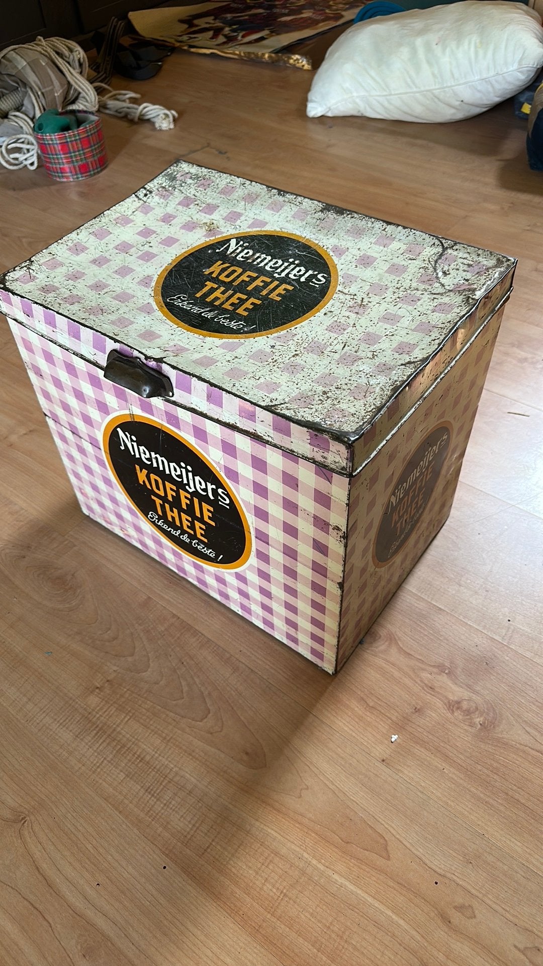 Niemeijers Blik Koffie Thee, Huis en Inrichting, Ophalen, 50 – 75, Minder dan 50 cm, Gebruikt