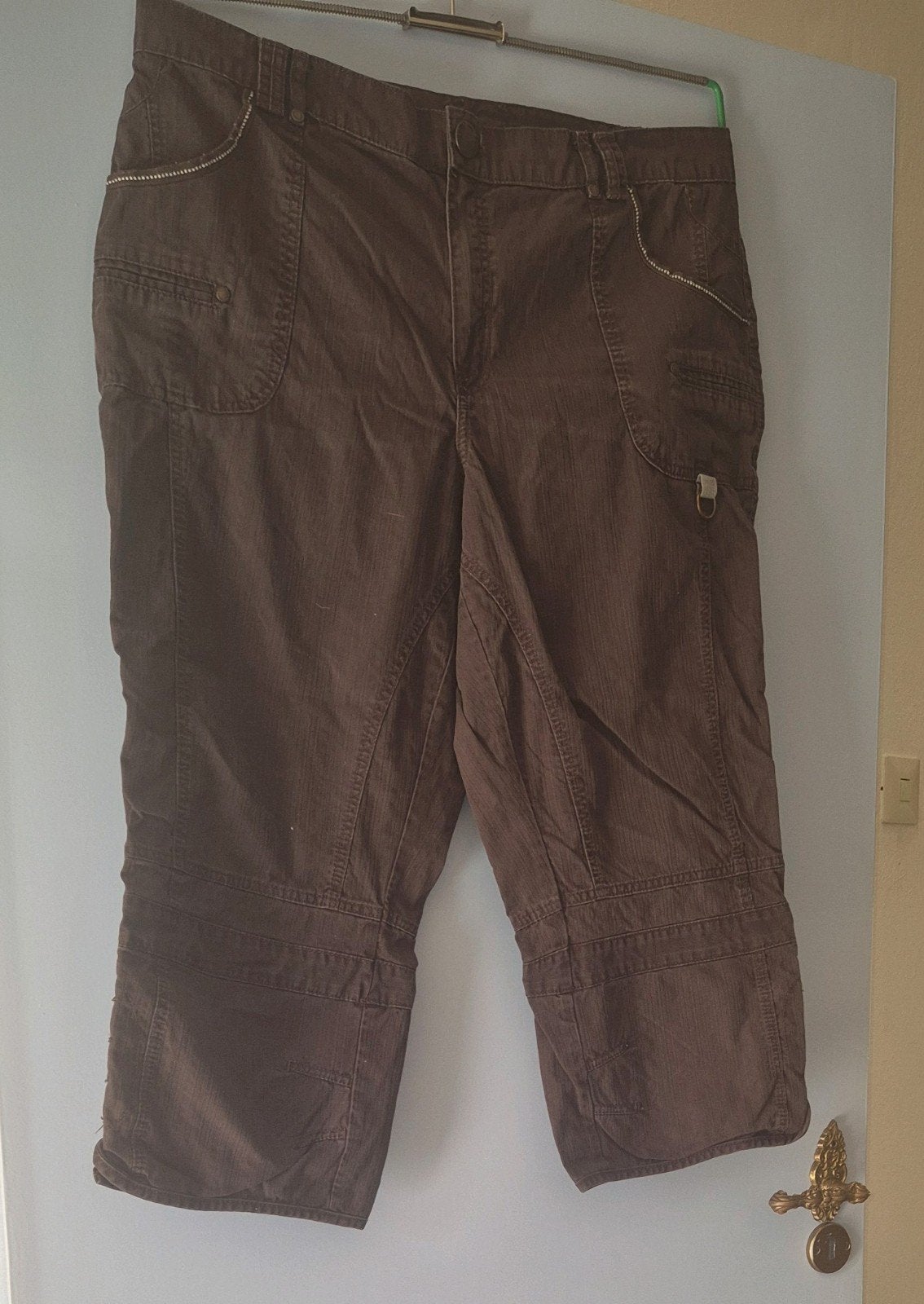 NIEUWE MISS ETAM DAMES MERK ZOMERBROEK MAAT 50, Bruin, Nieuw, Ophalen of Verzenden, MISS ETAM