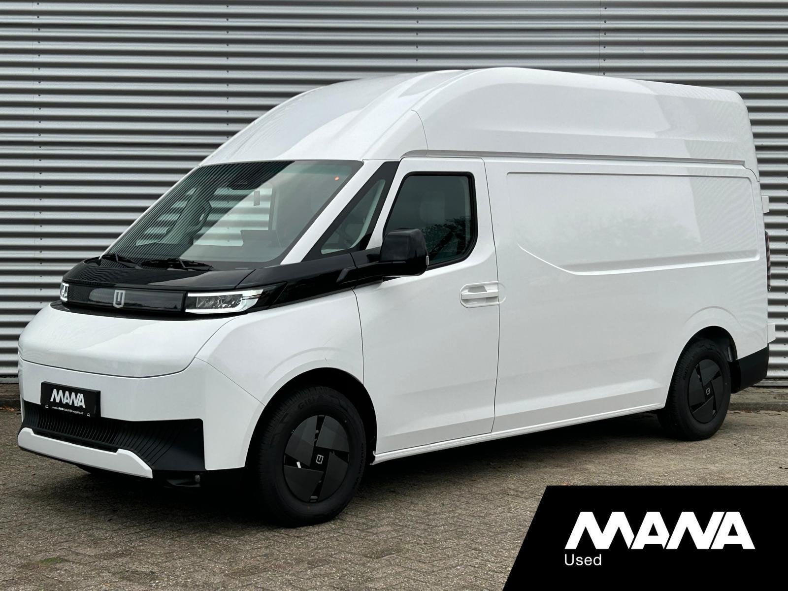 Farizon SV L2H3 83 kWh / 232 PK Lanceringseditie Trekhaak Ac, Auto's, Gebruikt, Wit, Leder, 2330 kg