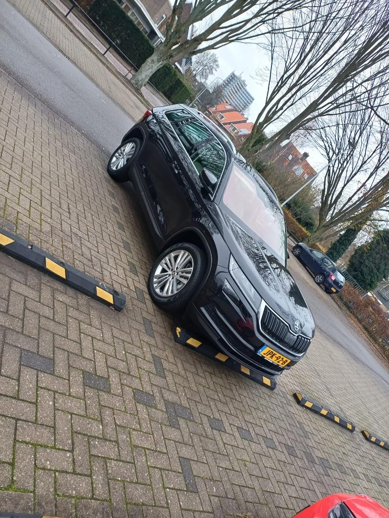 Skoda Kodiaq 2.0 TSI 191pk Dsg-7 4x4 7pl. 2019, Automaat, 7 stoelen, Zwart, Leder