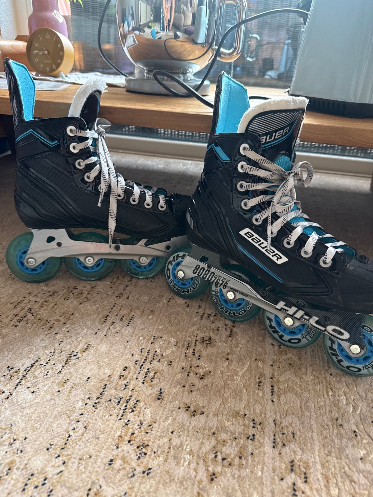 Bauer HiLo Inline Skates / Skeelers – maat EU 40/40.5), Ophalen, Zo goed als nieuw, Bauer