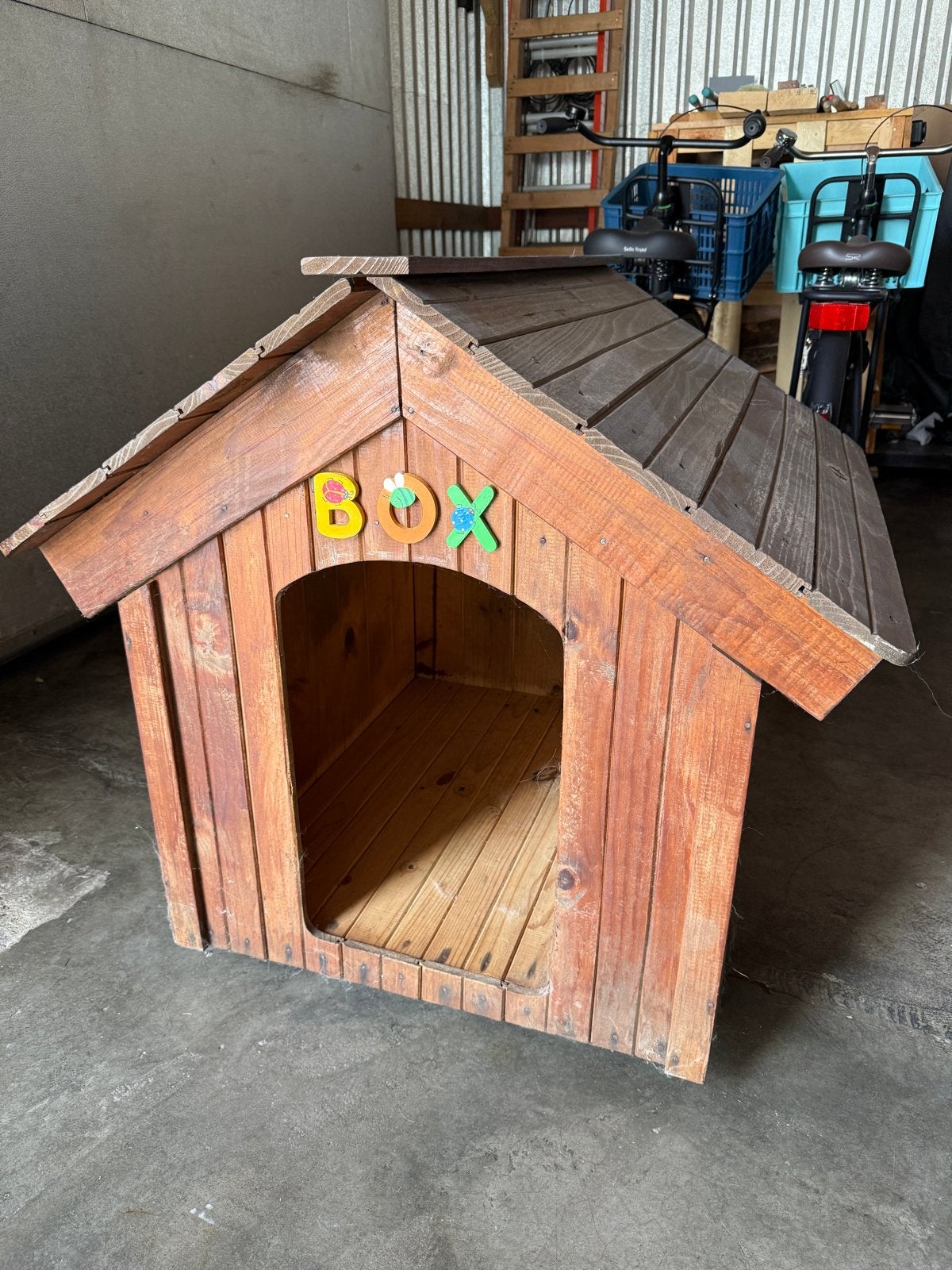 Hondenhuis. Moet weg, Dieren en Toebehoren, Ophalen, Hondenkennel, Gebruikt, 65 tot 100 cm
