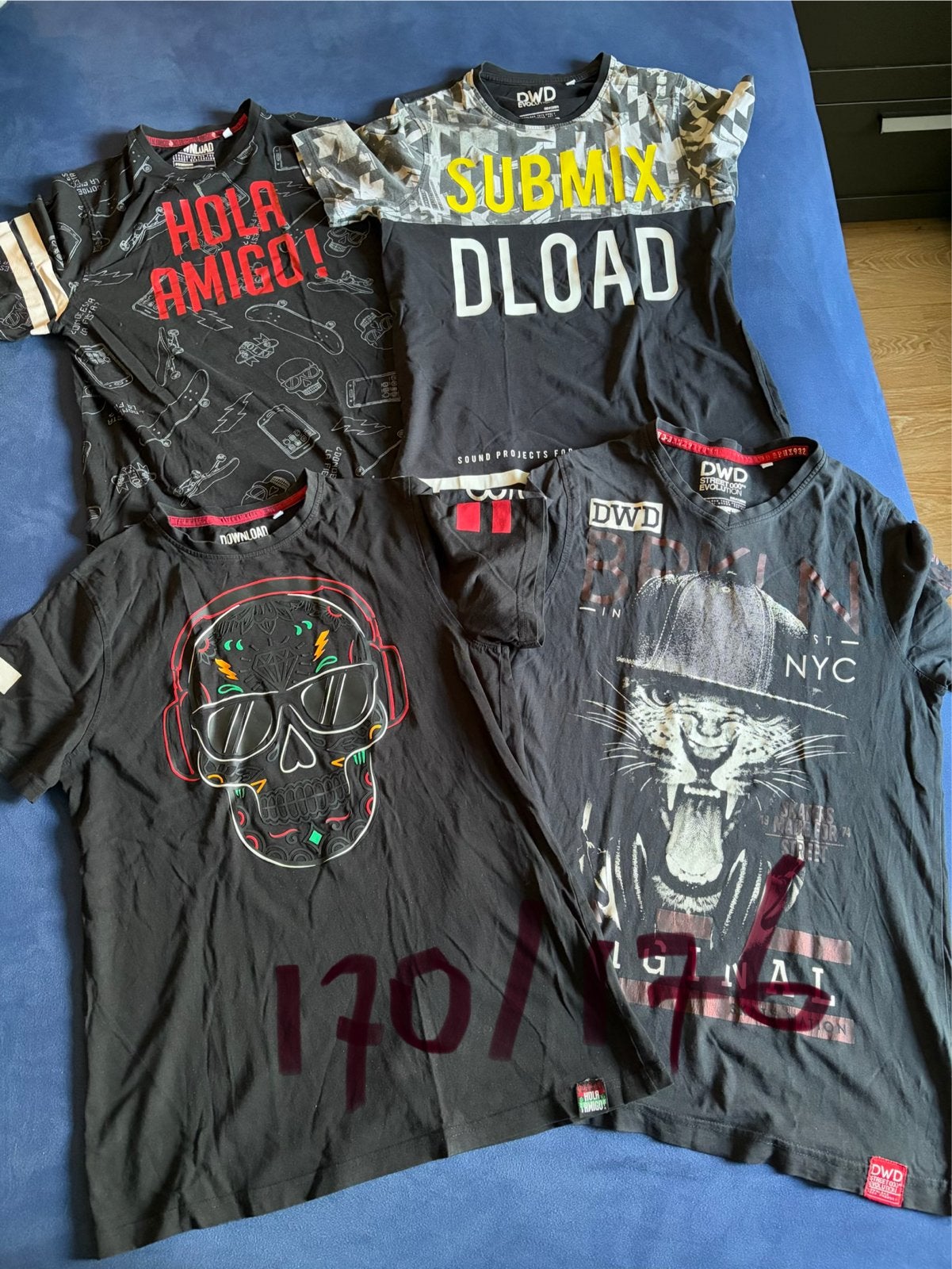 Jongens T-shirts Maat 170/176 - Diverse Merken en Stijlen, Ophalen of Verzenden, Jongen, Shirt of Longsleeve