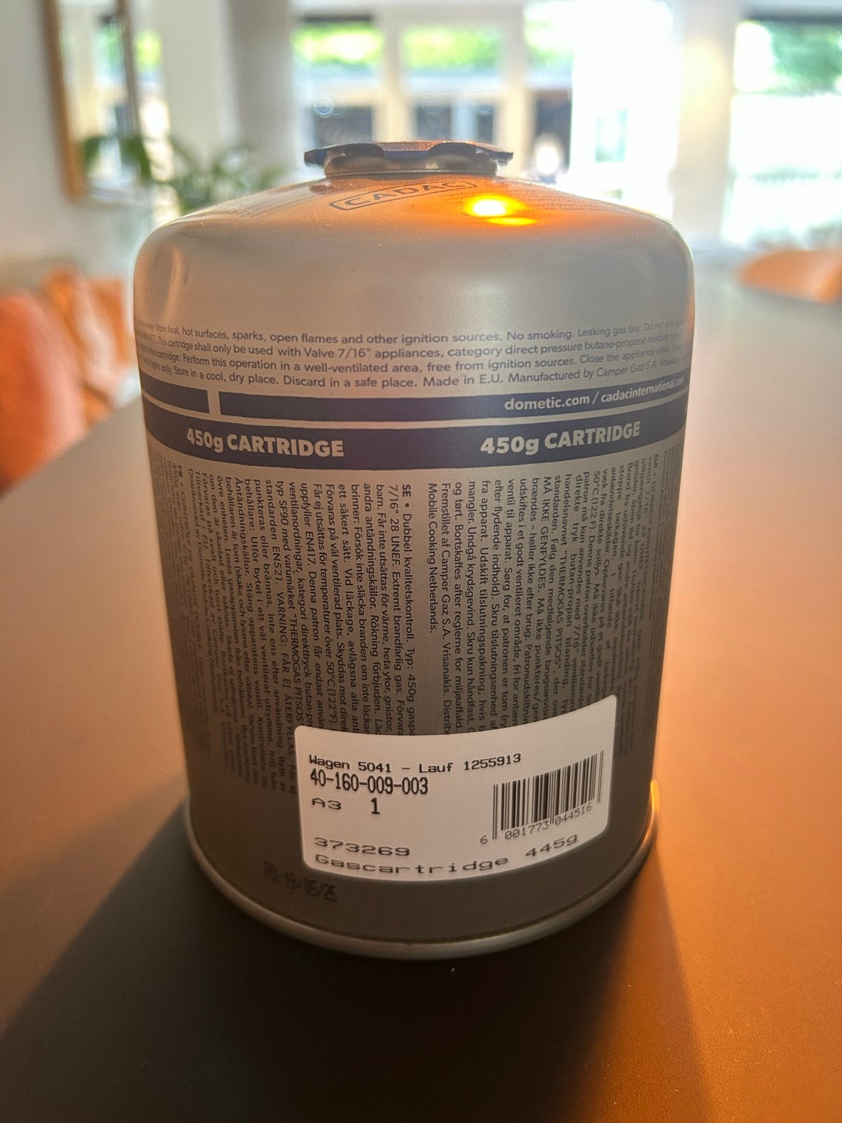 Cadac Dometic 450g Gascartridge Butaan-Propaan, Ophalen, Nieuw