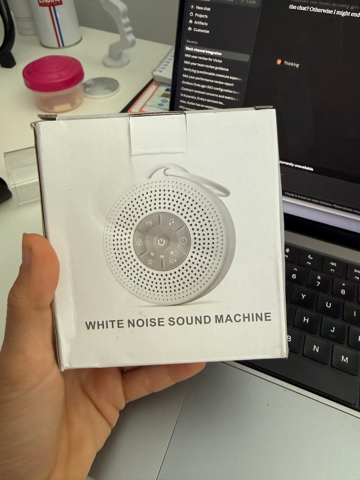 White Noise Sound Machine - Slaaphulp en Ontspanning, Ophalen of Verzenden, Nieuw