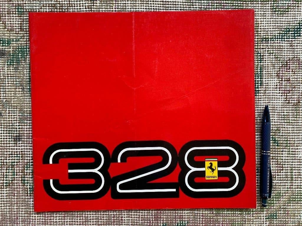 Folder Brochure Ferrari 328 GTB en GTS nr. 394/85 15M/II/85, Gelezen, Ophalen of Verzenden, Ferrari, Ferrari