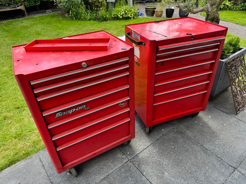 2 Snapon gereedschapswagens, Ophalen, Zo goed als nieuw