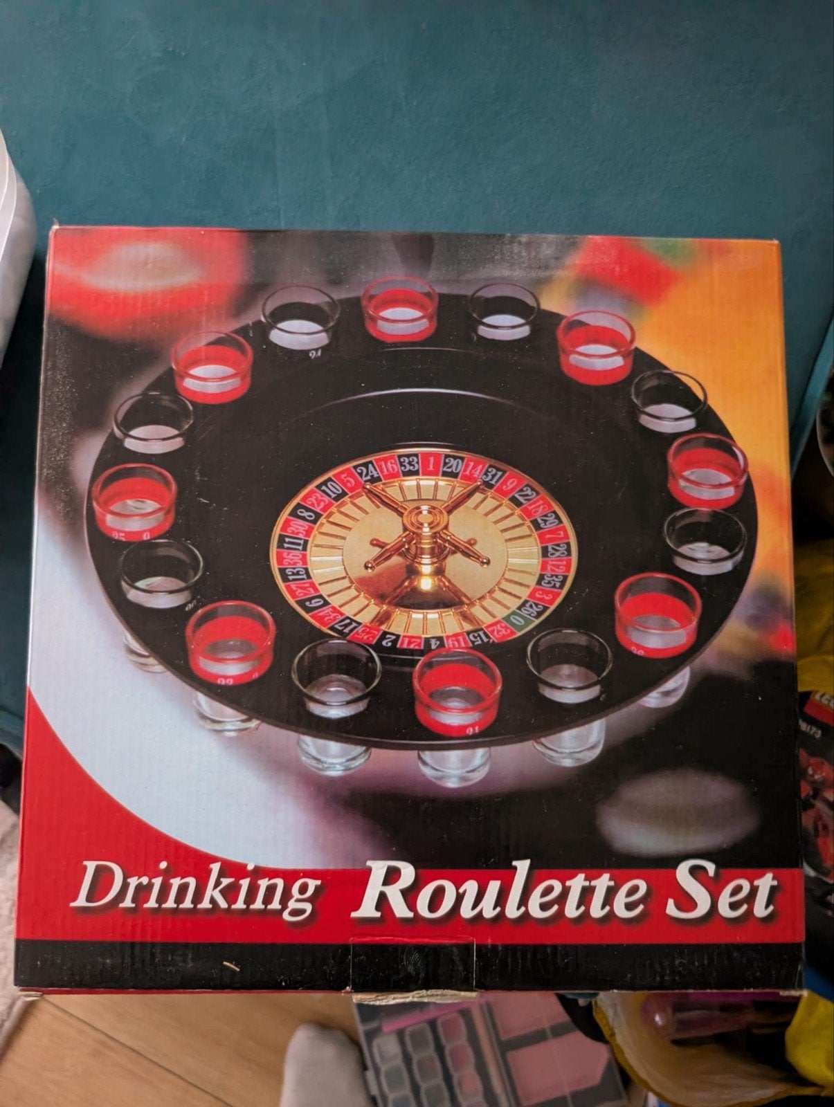 Drinking Roulette Set - Feestspel met Shotglaasjes, Vijf spelers of meer, Ophalen of Verzenden, Nieuw, Onbekend