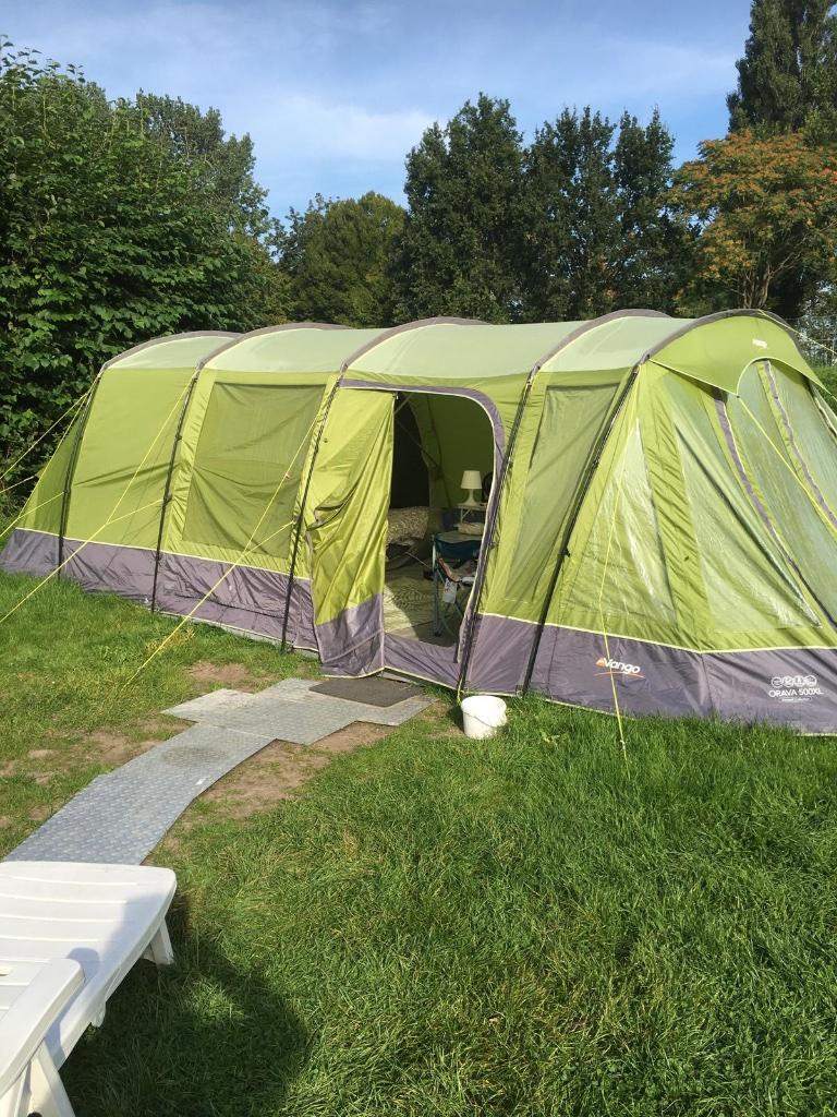 Tent / gezinstent Vango Orava XL 5 pers slechts 4 x gebruikt, Ophalen, Gebruikt, Tot en met 5