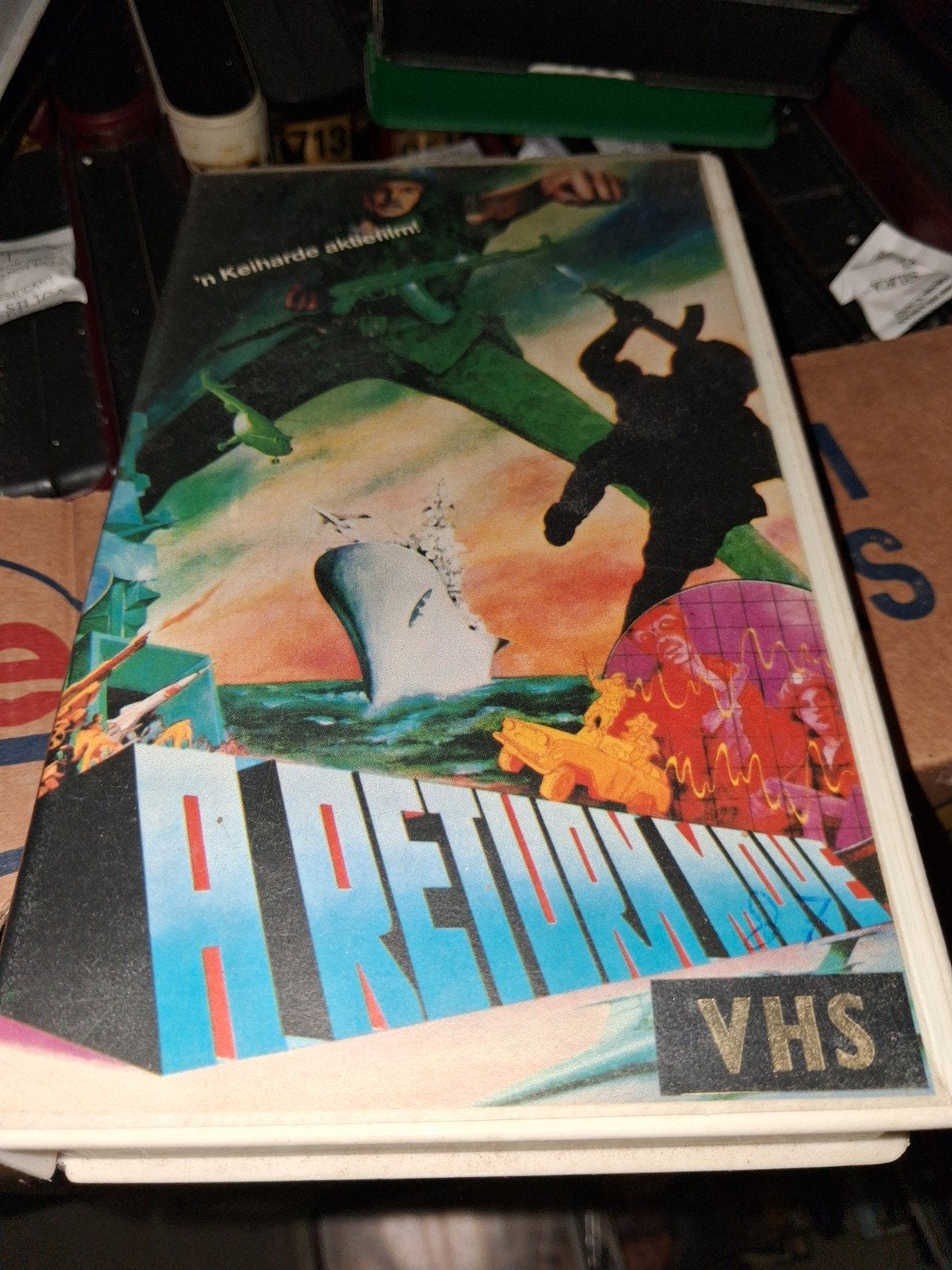 Vhs ex-rental  - A Return Move, Vanaf 16 jaar, Ophalen of Verzenden, Gebruikt, Horror