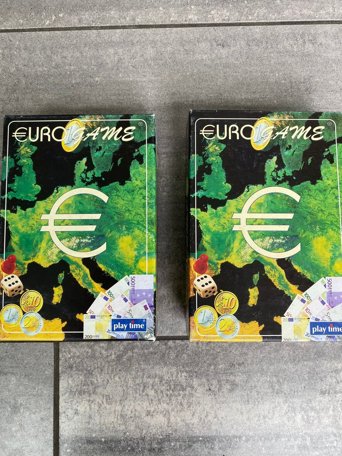 Euro game spel 2x, Een of twee spelers, Ophalen of Verzenden, Nieuw