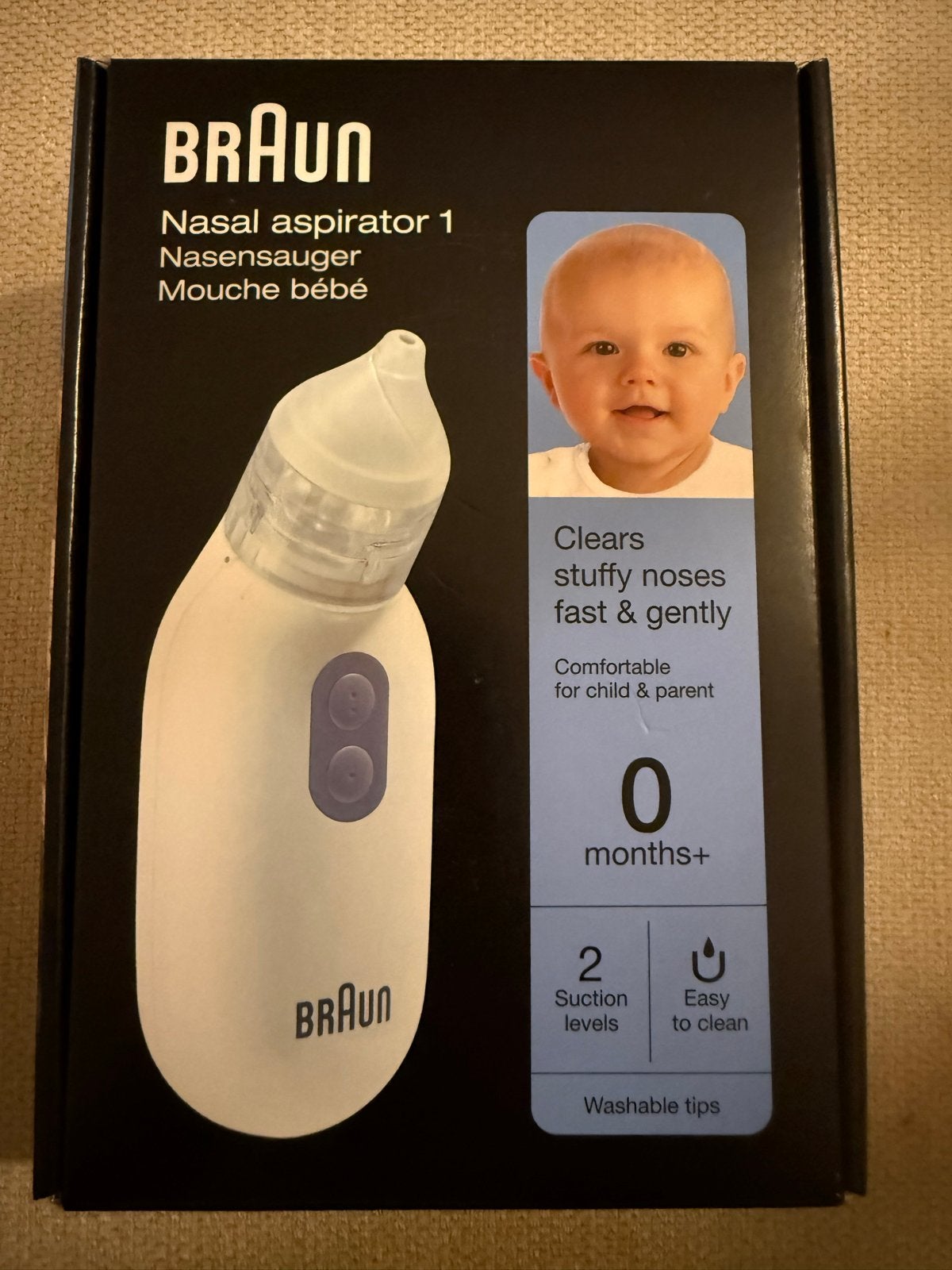 Braun Neusreiniger voor baby's - Nooit gebruikt, Ophalen of Verzenden, Nieuw
