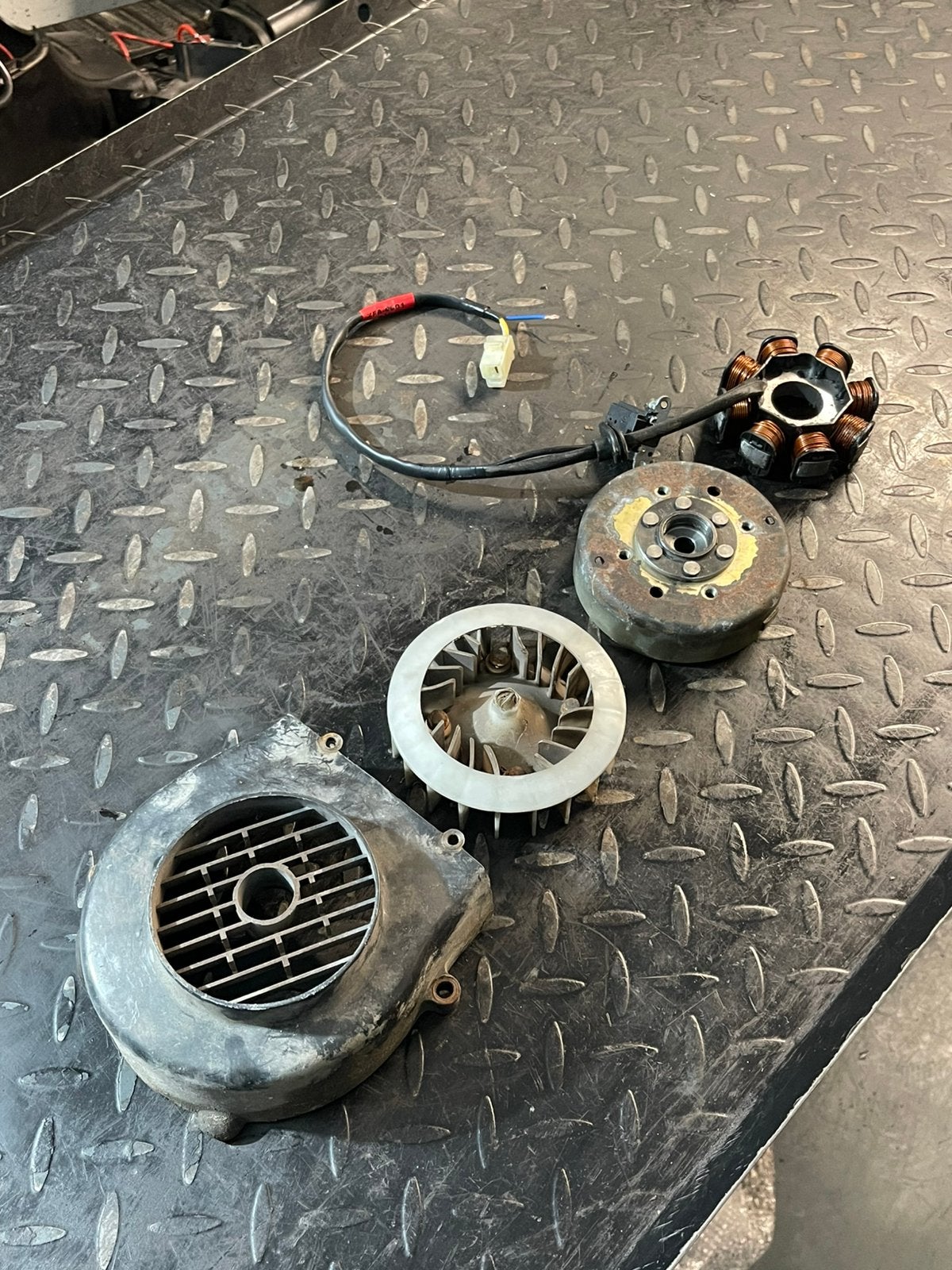Ontsteking Set SYM Origineel (Nieuwe Stator), Ophalen of Verzenden, Gebruikt, Overige typen